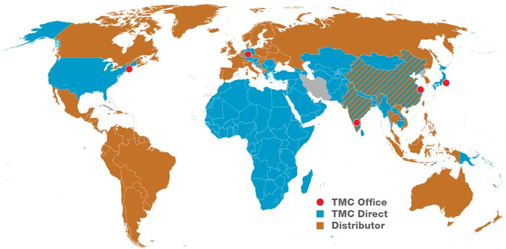 TMC global map