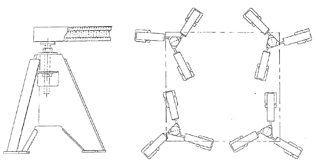 Rigid tripod schematic